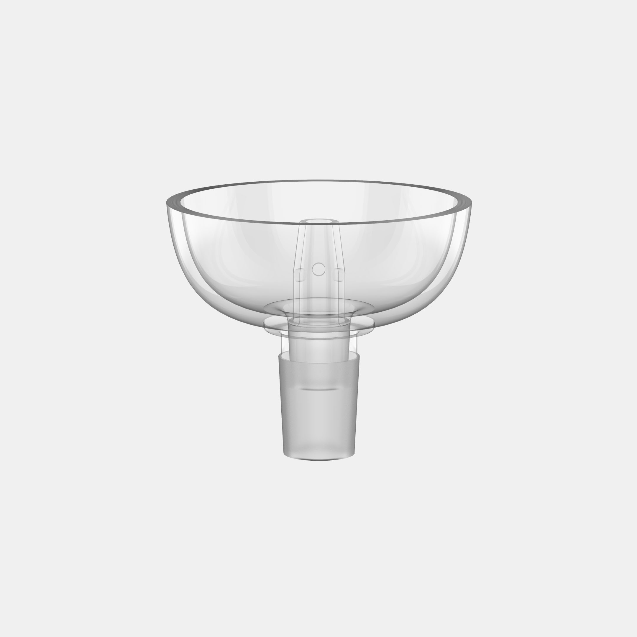 Fumo Pipe Glass Bowl with Glass screen